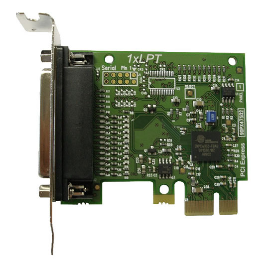 Brainboxes IX-550 Intashield Low Profile PCIe 1 x LPT : image 1
