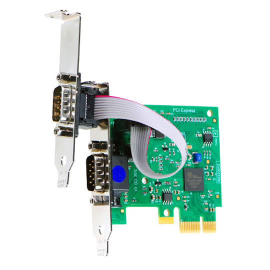 Brainboxes IX-250 Intashield LP PCIe 1+ 1 x RS232 Serial Card : image 1