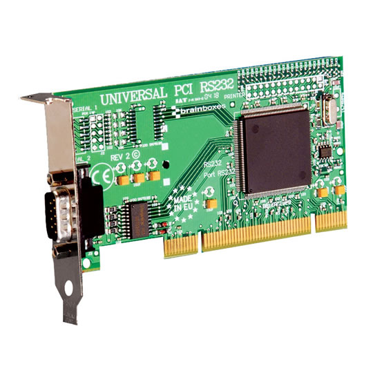 Brainboxes IS-150 Intashield LP PCI 1 x RS232 Serial Card : image 1