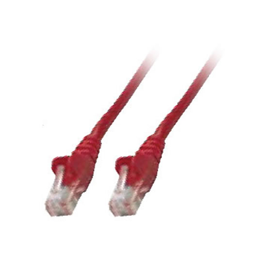 Cat6 SFTP Sheilded 2m RED Intellinet 344180  PVC Jacket with Gold Plated Contacts : image 1