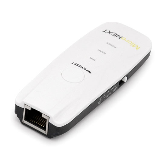 Pocket Mini Router MicroNEXT MN-WR546B WiFi Extender Access Point All In One Pocket Size : image 1
