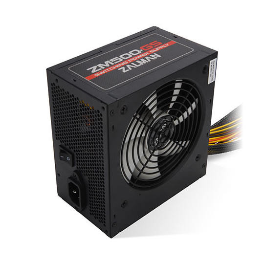Zalman ZM500-GS Ultra Quiet PSU 500W Power Supply (PSU) : image 1