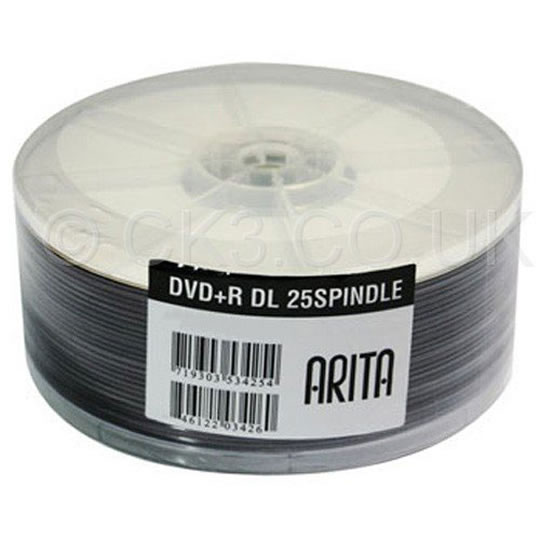 25pcs Cello Wrap Arita White Full Face Printable from ritek : image 1