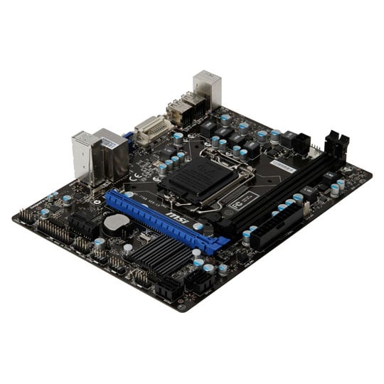 MSI H61M-P31 (G3) Socket 1155 Micro ATX Motherboard : image 3