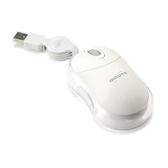 Dicota Spirit Wired Mouse White : image 1