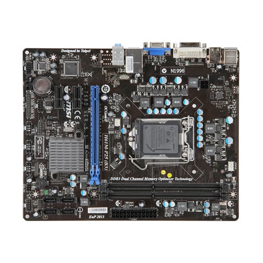MSI H61M-P25 Motherboard Micro-ATX Intel Socket 1155 : image 2