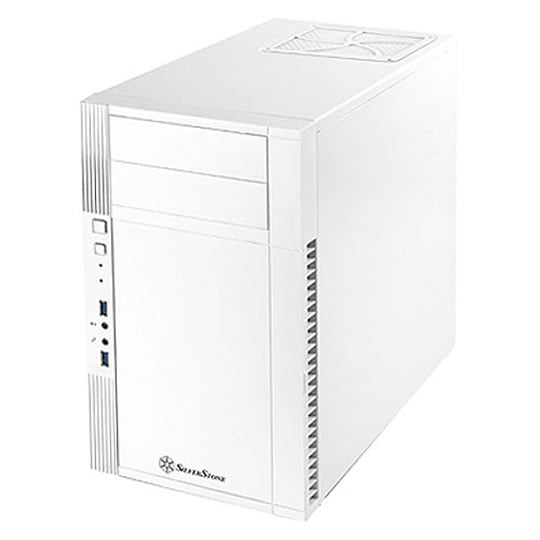 Silverstone Precision PS07W White Micro-ATX Case with USB 3.0 No PSU (Std ATX) : image 2