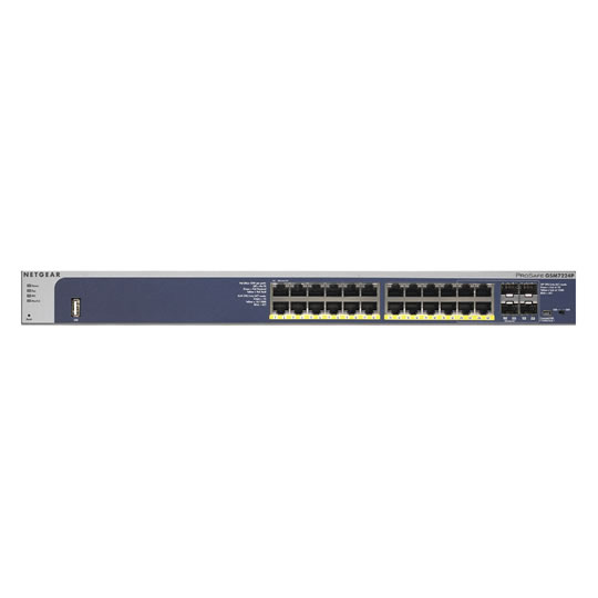 Netgear GSM7224P 24 Port GB POE Layer 2 Managed Switch : image 1