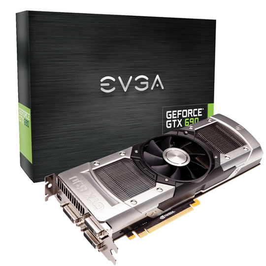 EVGA GeForce GTX 690 NVIDIA Graphics Card - 4GB : image 1