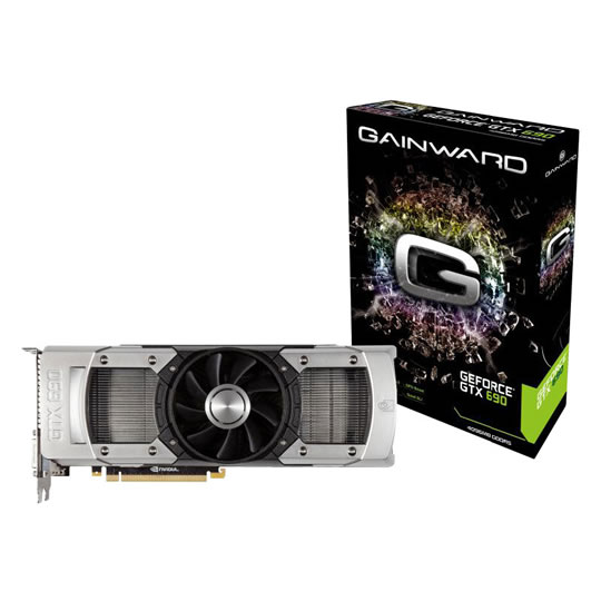 Gainward GeForce GTX 690 NVIDIA Graphics Card - 4GB : image 1