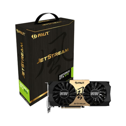 Palit 2GB GeForce GTX 670 JetStream NVIDIA Graphics Card : image 1