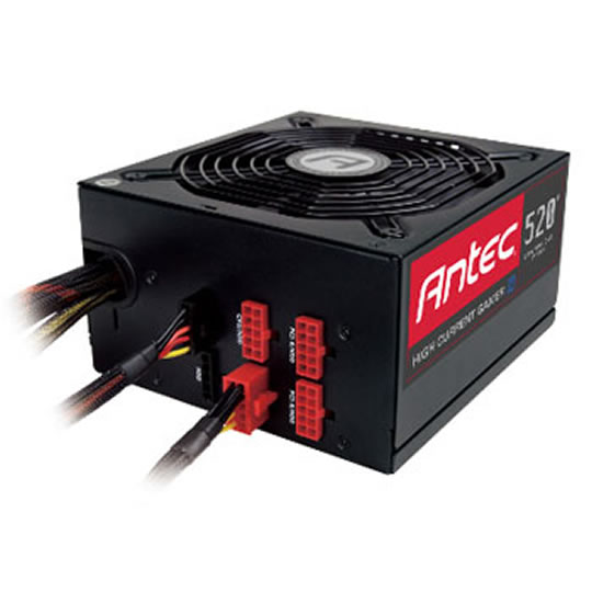 Antec HGC 520M-GB 520W PSU : image 1