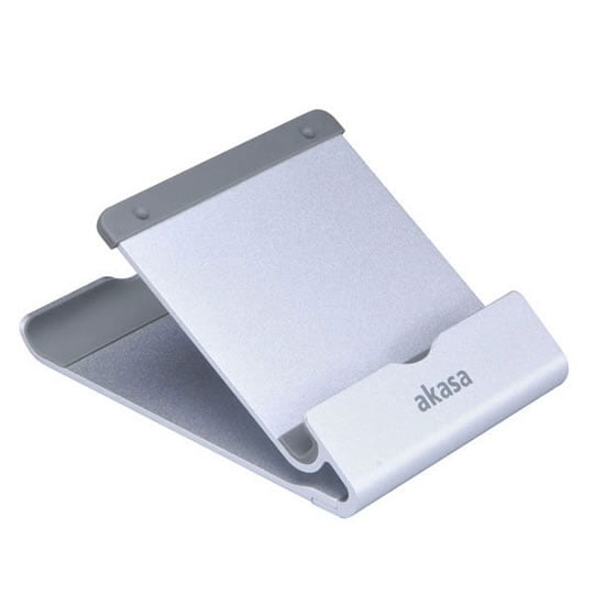 Akasa Scorpio Aluminum Tablet Stand, Grey - Two Viewing Angles : image 1