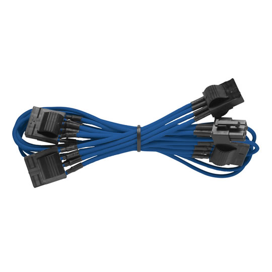 Corsair Professional Series HX Enthusiast TXM Series Individually Sleeved Cables Blue : image 3