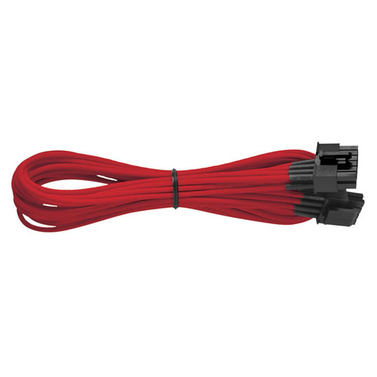 Corsair Professional Series Gold AX850/AX750/AX650 Individually Sleeved Cables Red : image 2
