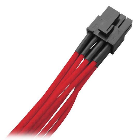 Corsair Professional Series Gold AX850/AX750/AX650 Individually Sleeved Cables Red : image 4