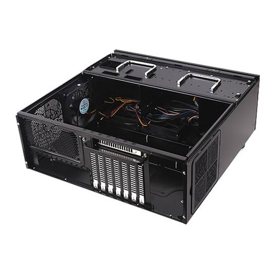 Silverstone Grandia Desktop Aluminum HTPC Case - Black : image 4