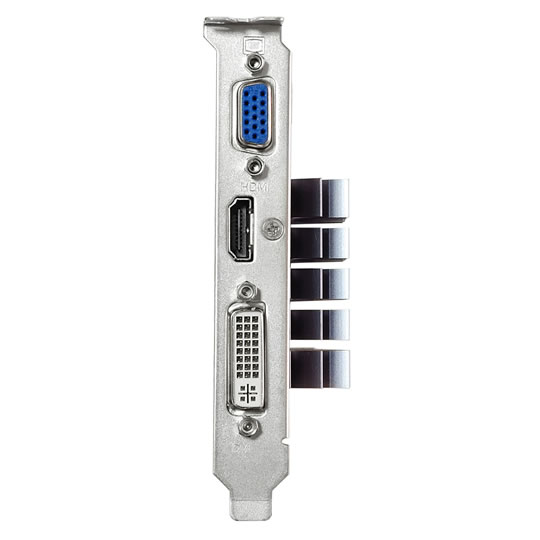 ASUS GeForce GT 610 Silent Passive Graphics Card - 1GB : image 4