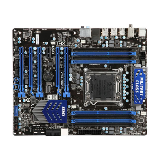 MSI X79A-GD45 (8D) Intel X79Socket 2011 Motherboard : image 2