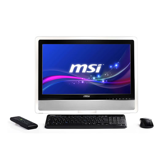 MSI AE2410 23.6" All In One Multitouch White PC : image 1