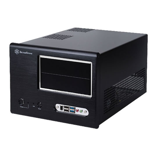 SST-SG02B-F Cube Behuizing Zwart Silverstone SST-SG01S-F USB 3.0 - Sugo Micro ATX Cube Gövde, Gümüş Micro ATX Behuizing
