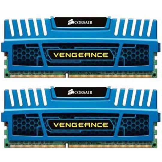 Corsair Memory Vengeance Blue 8GB DDR3 2133 MHz CAS 11-11-11-27 Dual Channel Desktop : image 1