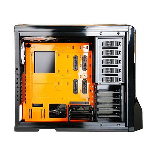 NZXT Phantom Black/Orange Full Tower PC Case : image 2