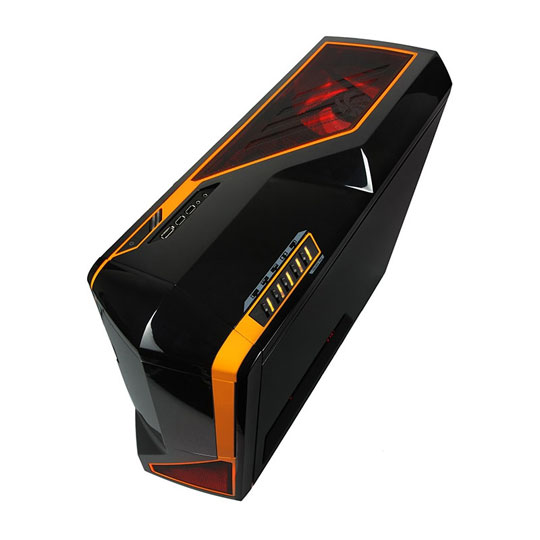 NZXT Phantom Black/Orange Full Tower PC Case : image 4