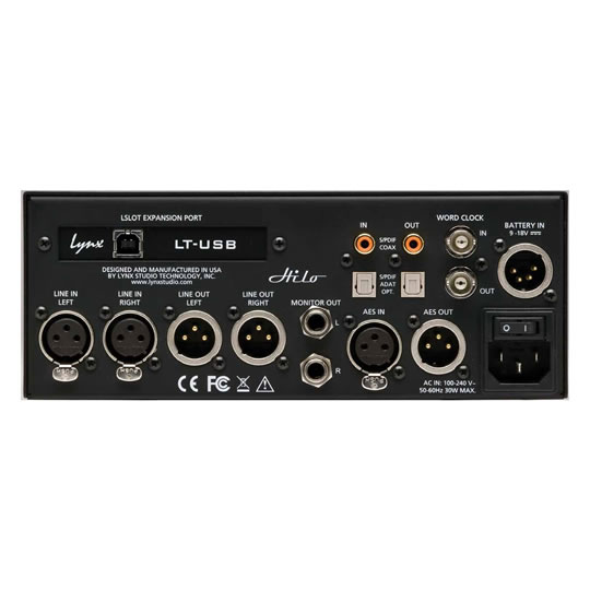 Lynx Hilo A/D D/A Converter inc. USB card [Open Box] : image 2