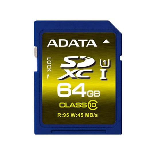 Adata Premier Pro 64GB SD Memory Card : image 1
