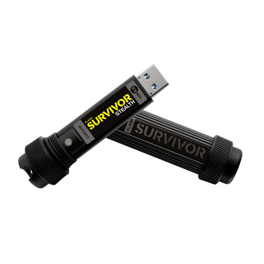 Corsair Flash Survivor Stealth USB 3.0 64GB Flash Drive : image 2