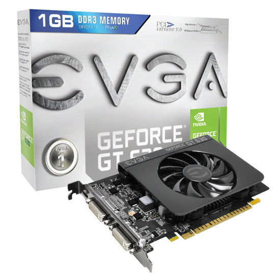 EVGA GeForce GT 630 1GB Nvidia PCI Express Graphics Card : image 1