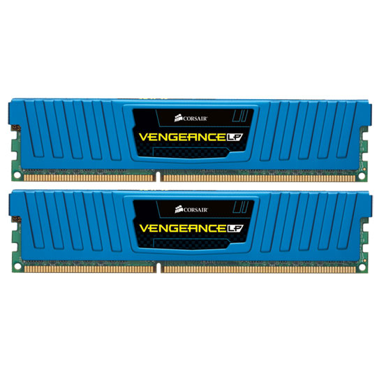 Corsair Memory Vengeance Blue Low Profile 8GB DDR3 2133 MHz CAS 11 XMP Dual Channel Desktop : image 1