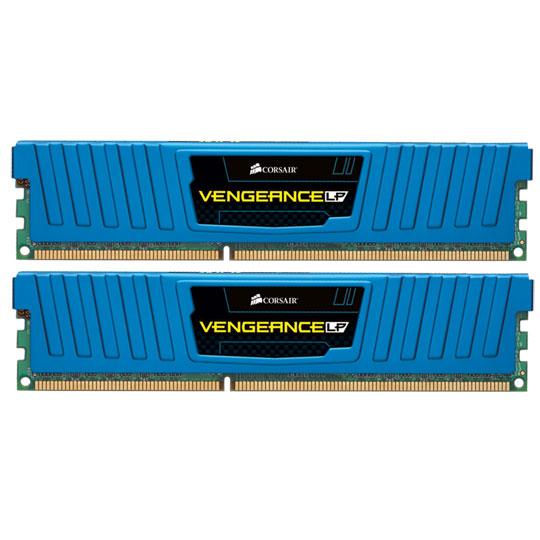 Corsair Memory Vengeance Blue Low Profile 8GB DDR3 1866MHz CAS 9 XMP Dual Channel Desktop : image 1