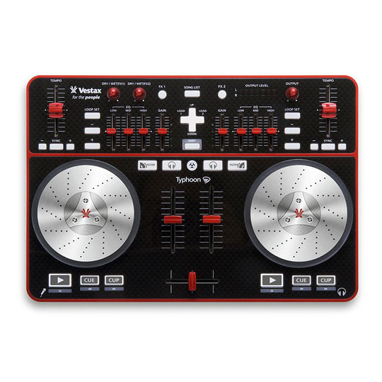 Typhoon DJ Controller Vestax : image 2