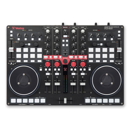 Vestax VCI-400 4-Channel Pro DJ Midi Controller : image 1