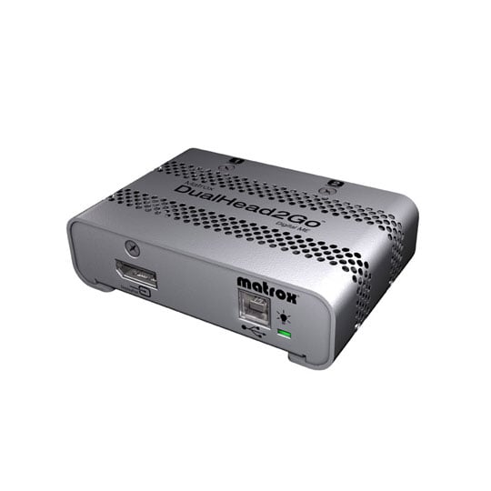 Matrox DualHead2Go Digital ME External Dual Display Adapter