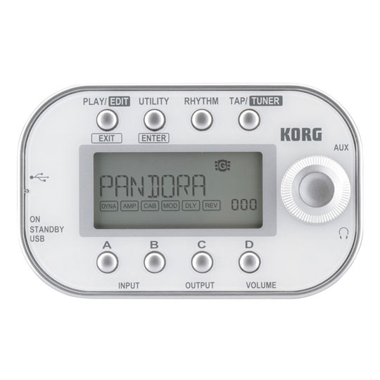 Pandora Mini by Korg (White) LN46696 - PANDORAMINI-WH | SCAN UK