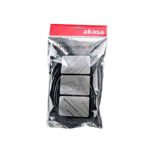 Akasa Cable Tidy Kit - Black : image 4