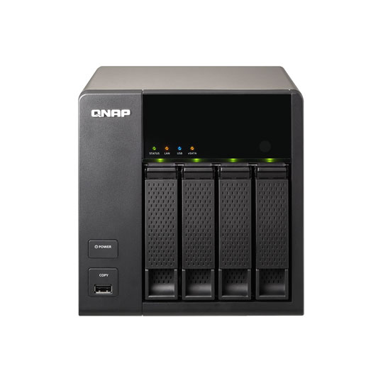 Qnap High Performance 4 Bay SATA NAS Server TS-469L : image 1