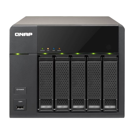 5 Bay SATA III 3Gb/s NAS from Qnap TS-569L : image 1