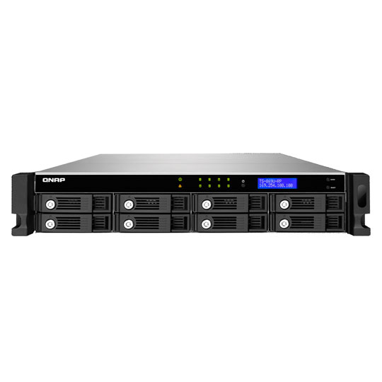 8 Bay 2U Rackmount SATA III 6Gb/s NAS from Qnap TS-869U-RP : image 1