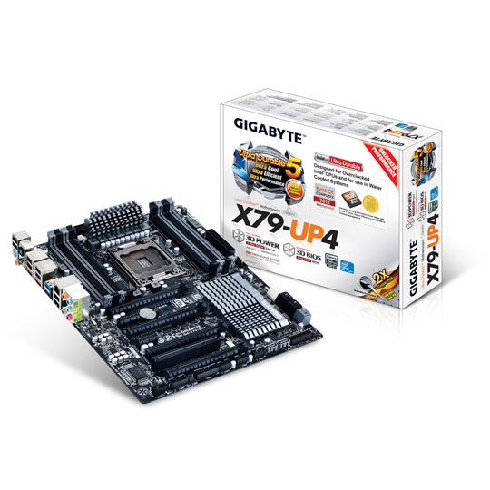 X79-UP4 Intel S2011 Gigabyte ATX Motherboard : image 1