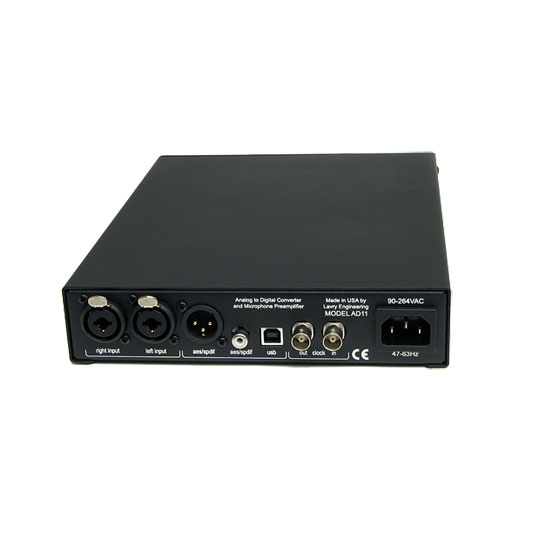 Lavry AD11 Stereo Mic Pre and A/D Converter - Black : image 2