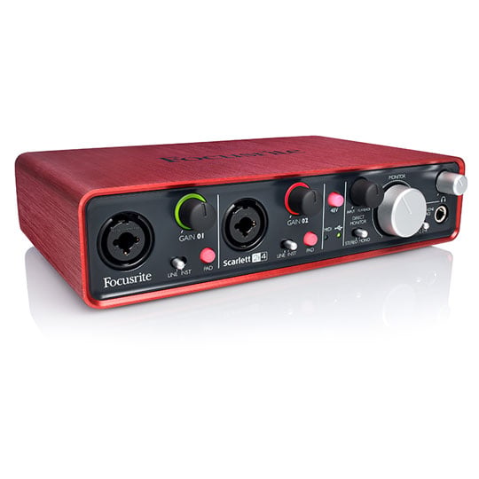 Focusrite Scarlett 2i4 Audio Interface : image 1