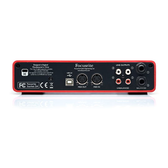 Focusrite Scarlett 2i4 Audio Interface : image 3