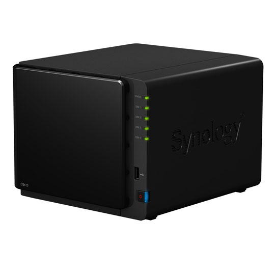 Synology NAS 4 Bay with Dual Core 1.067ghz CPU from Synology