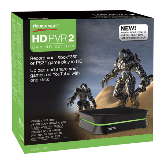 Hauppauge 01482 HD PVR 2 Gaming Edition External HDMI 1080P : image 4