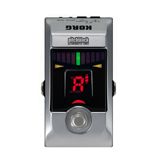 Korg PITCHBLACK Chromatic Tuner - Chrome : image 1