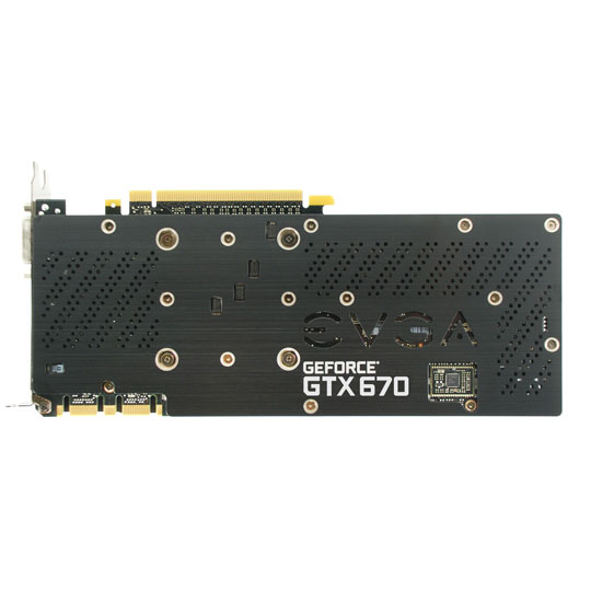 EVGA GTX 670 FTW+ c/w Backplate NVIDIA Graphics Card - 4GB : image 3